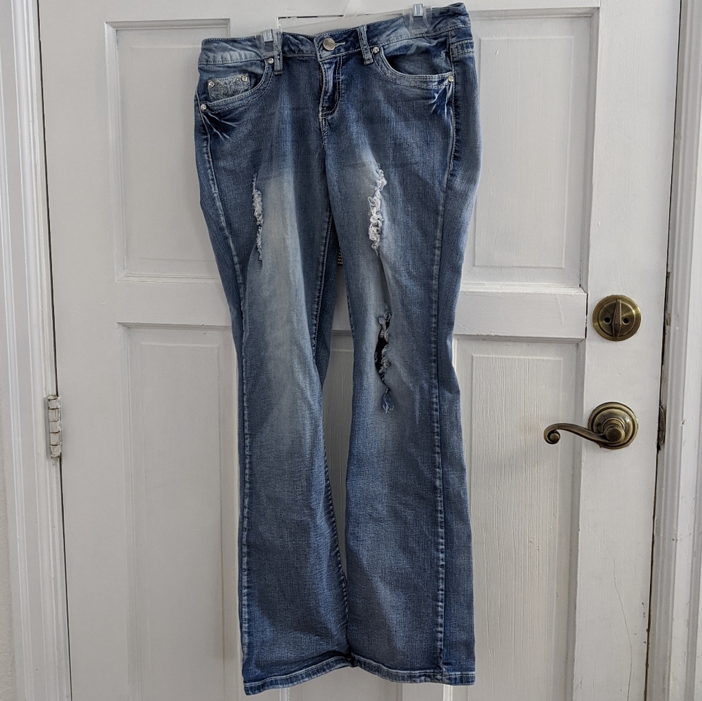 Project Indigo Slim Boot Cut Jeans